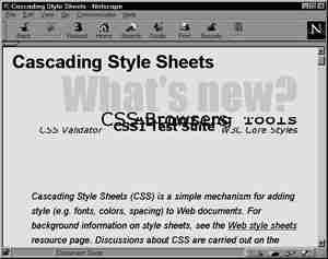 Fehlerhafte
Untersttzung: Netscape Navigator 4.01. Das Wort "Specs" ist nicht
sichtbar.